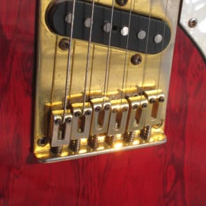 Fender Squier Telecaster Thinline 1997 Cherry Stain image 6