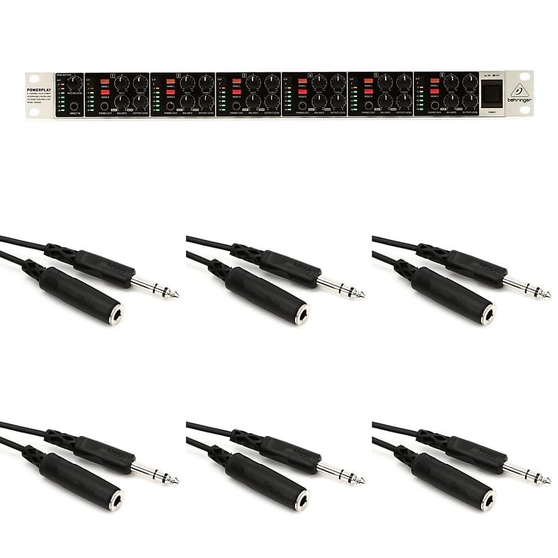 Behringer Powerplay HA6000 6channel Headphone Reverb