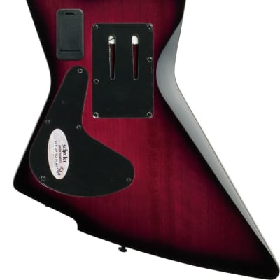 Schecter E-1 FR-S Special Edition Electric Guitar, Trans Purple Burst image 3