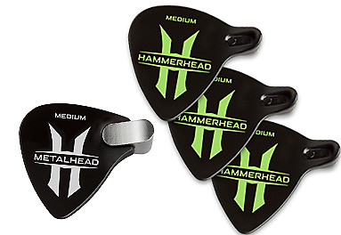 Hammerhead Original and Metalhead Black Medium Guitar Picks
