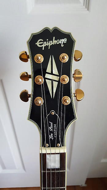ギター Epiphone lespaul custom Sg 1963 Les Paul SG Custom With Maestro Vibrola, Classic White