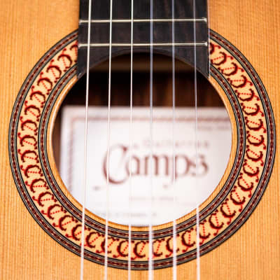 Camps M-6-S Hand built Classic Guitar Incl. Gigbag 2020 Natural image 4