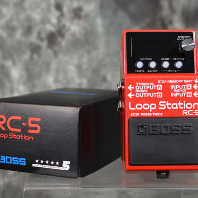 Boss RC-5 Loop Station Effects Pedal w/ FREE Same Day Shipping image 1