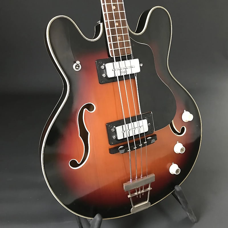 Hofner 500/4 semiacoustic bass 70s - vintage German | Reverb