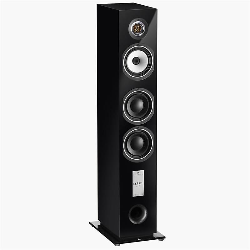 Triangle Esprit Gaia Ez Floorstanding Speaker, Black High Gloss  			
