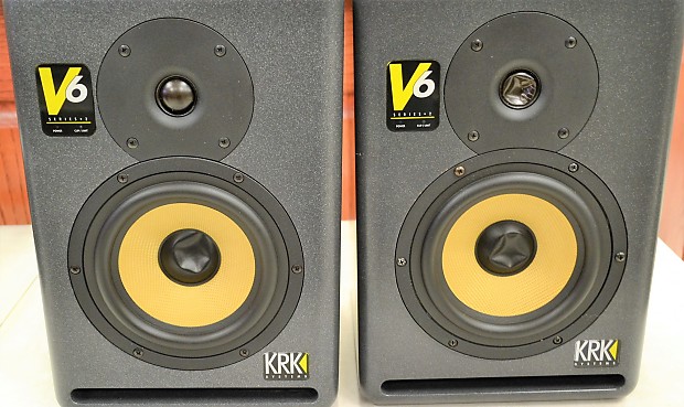 Krk v6 speakers top