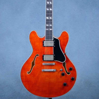 Eastman T59/TV Hollow Body Electric Guitar - Vintage Amber - P2302786-Vintage Amber image 3