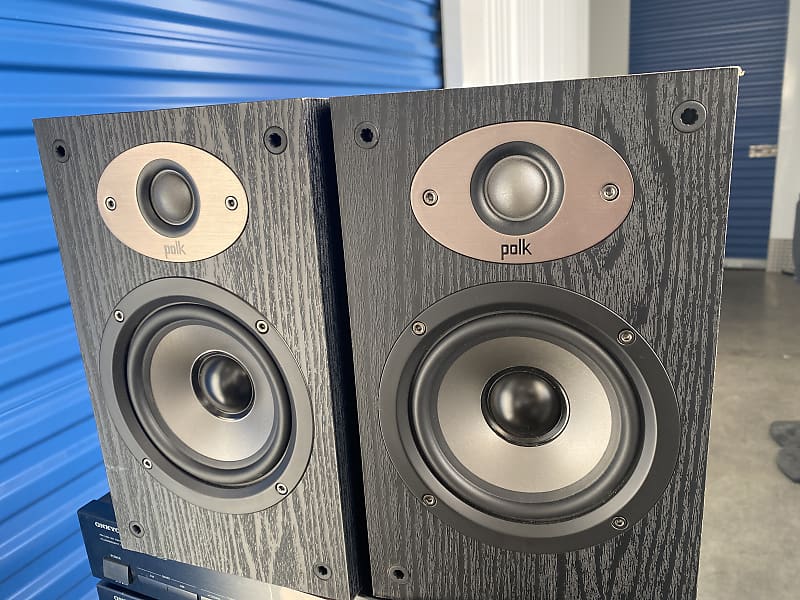 Polk bookshelf speakers Tsx110b 2012 Black