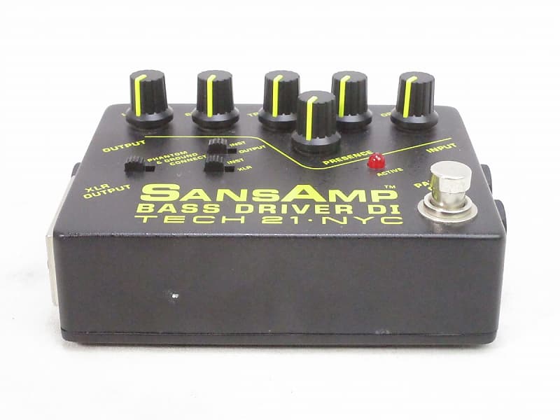 □TECH21 SansAmp BASS DRIVER DI-