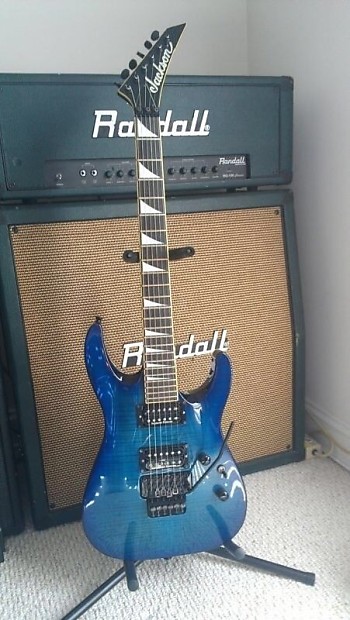 Jackson Sl2h Made In Japan unk Trans Blue Archtop | Reverb