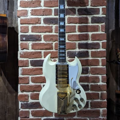 Gibson Custom Shop 60th Anniversary 1961 SG Les Paul Custom VOS Classic White image 2