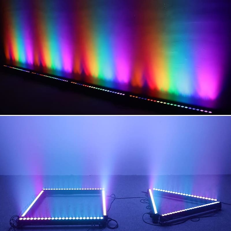  LED Wall Washer Light, 336 LEDs 70W RGB DJ Light Bar
