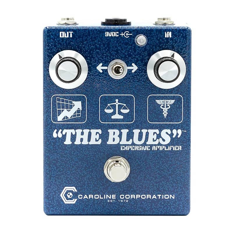 Caroline Guitar Company The Blues Overdrive Effects Pedal