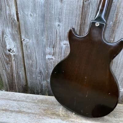 1961  Gibson Melody Maker Sunburst Vintage image 9
