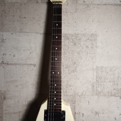 Fernandes BSV 80's White Flying V Made in Japan | Reverb
