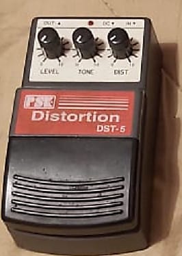 ギター PSK Distortion DST-5 PSK DST-5 Distortion pedal 80s | Reverb