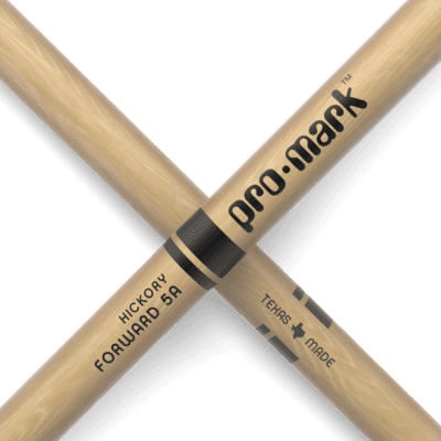 ProMark TX5AN Classic Forward 5A Hickory Drumstick, Oval Nylon Tip image 2