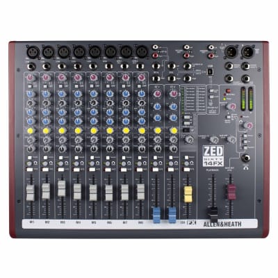 美品 Allen & Heath ZED60-14FX ケース付き KORG ALLEN＆HEATH ZED60-14FX ミキサー 専用ケース付き - メルカリ