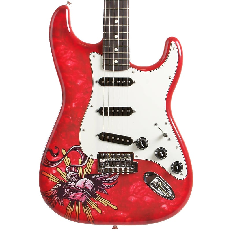 Fender Special Edition David Lozeau Art Stratocaster image 6