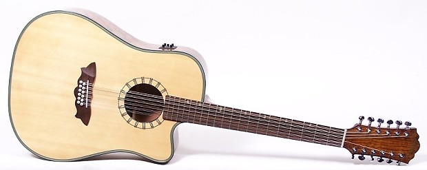 Washburn D46SCE12 12 String Electric Acoustic Guitar With