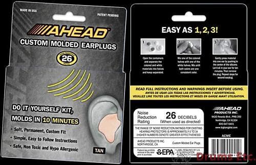 Ahead Custom Molded Earplugs Acme Reverb