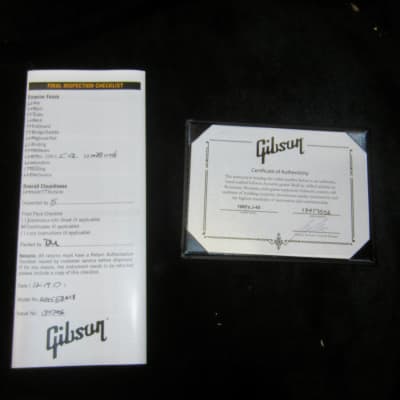 2017 Gibson Custom Shop 1960s J-45  Black w/ Original Case and Certificate image 9