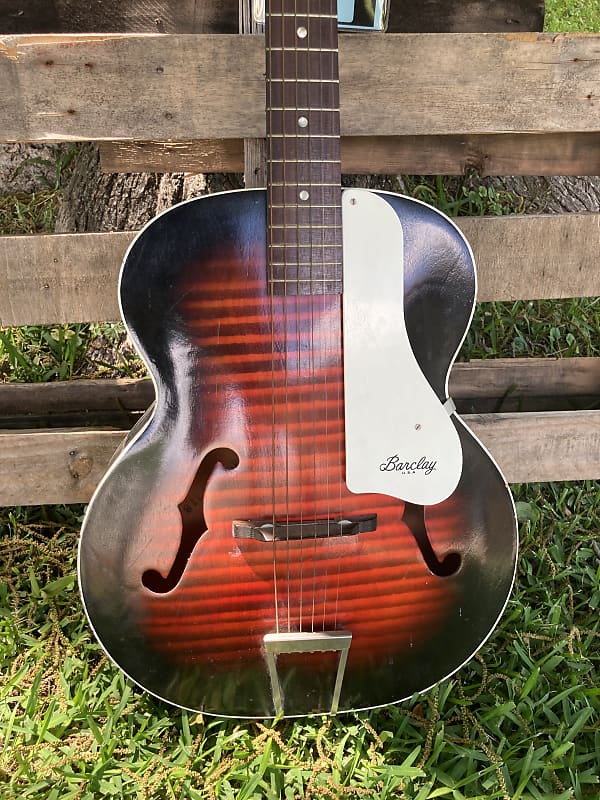 barclay SINCE1876 ギター Barclay USA H1218 Archtop Acoustic Guitar | Reverb