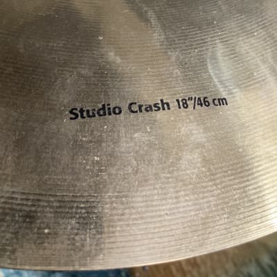 David Garibaldi's Tower of Power, Sabian 18" HHX Studio Crash Cymbal 1432g image 9