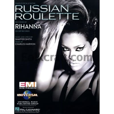 Russian Roulette Sheet Music | Rihanna | Piano, Vocal & Guitar Chords  (Right-Hand Melody)