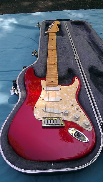 Fender Strat Plus 1997 Candy Apple Red image 1