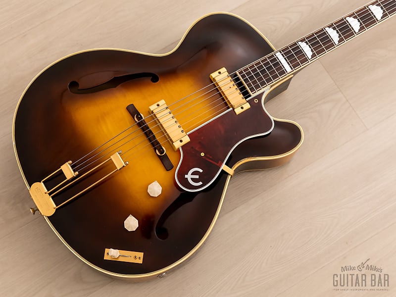 1955 Epiphone Zephyr Deluxe Regent Vintage Archtop Sunburst, Collector-Grade w/ Case image 1