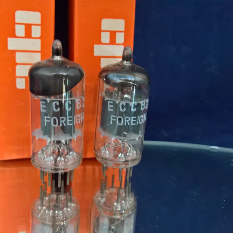 2x KLEIN+HUMMEL tube NEW NOS with ECC808 Telefunken