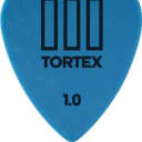 Dunlop 462P100 1.0mm Tortex T3 Sharp Tip Guitar Picks, 12-Pack