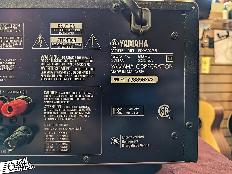 Yamaha RX-V473 Natural Sound AV Receiver | Reverb