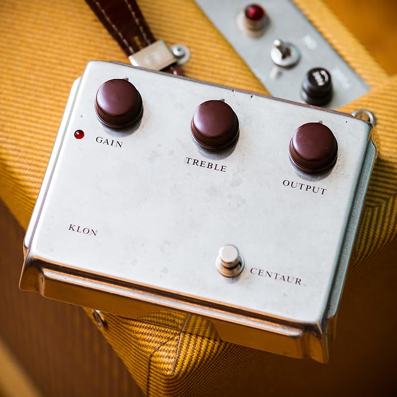 Klon Centaur Professional Overdrive (Non-Horsie) Silver | Reverb