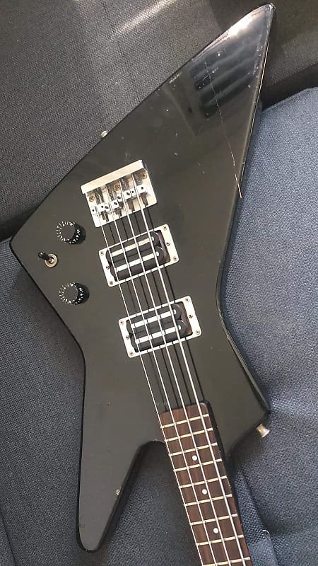 Fernandes BXB-55 BL Explorer 80's | Reverb