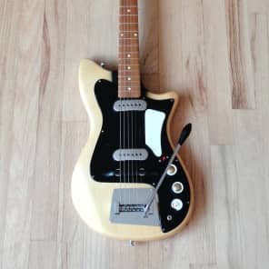 1960s Fenton Weill Amazon Vintage Electric Guitar 100% Stock Hofner UK w/ohsc image 2