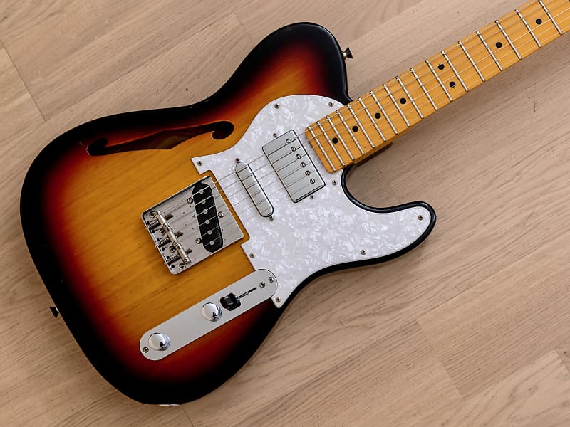 2006 Fender Telecaster Thinline Special TN-SPL Sunburst w/ USA Pickups,  Japan CIJ | Reverb Australia