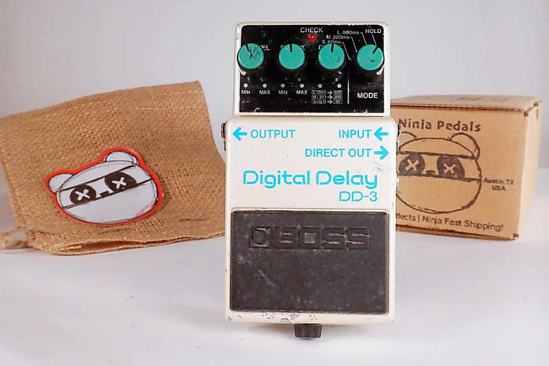 Boss DD-3 Digital Delay | 1980s 'Long Chip' (Made in Japan