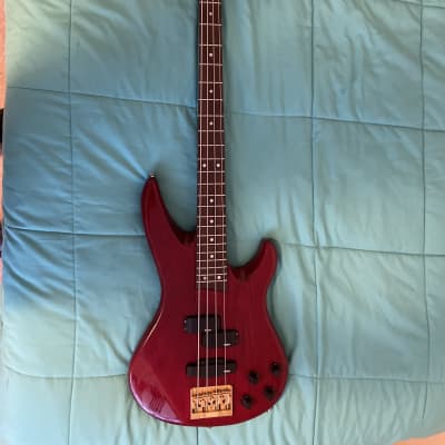 Yamaha RBX 800 Early 1990 Translucent red | Reverb