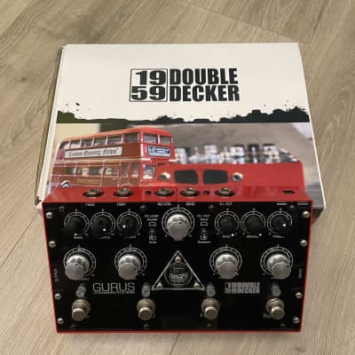 Gurus 1959 Double Decker 2010s - Black / Red for sale
