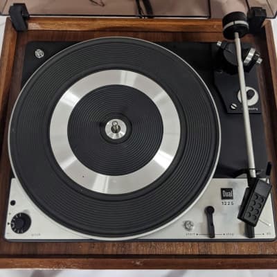 Dual 1225 2-Speed Idler-Drive Turntable Record Player Clean 1970's image 9