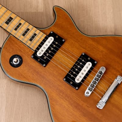1974 Greco EG650N Vintage Guitar, Mahogany w/ Maple Board & Maxon U-1000 Humbuckers, Japan Fujigen image 6