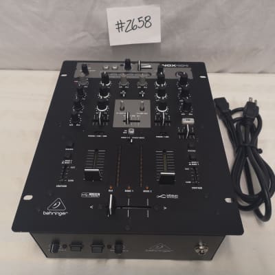 Behringer PRO Mixer NOX404 Premium 2-Channel DJ Mixer #2658 Great 