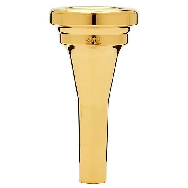 管楽器・吹奏楽器 Euphonium Mead ULTRA Mouthpiece SM4UH Steven Mead Ultra Euphonium Mouthpiece - Gold Plated - Denis