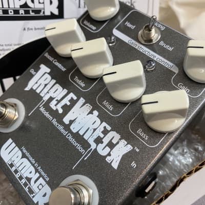 Reverb.com listing, price, conditions, and images for wampler-triple-wreck