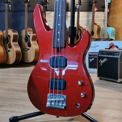 Yamaha RBX550 Fretless MIJ - Rosewood Fingerboard, Red for sale