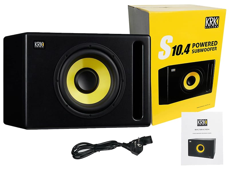 KRK S10.4 Active Studio Subwoofer 10" 160W image 1