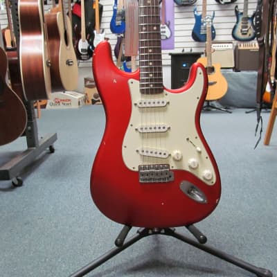 Nash Guitars S-63 S-Style Candy Apple Red Electric Guitar with Nash Deluxe Case image 1