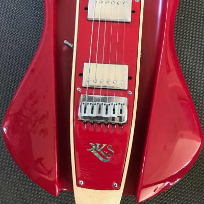 RKS Malibu 2003 Translucent Red Unique, Rare and Collectible (Not the cheaper "Wave" guitar image 5